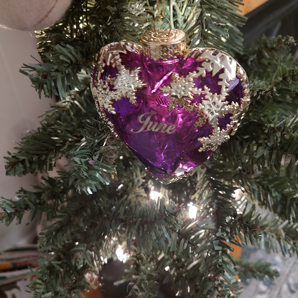 June Birthstone Ornament